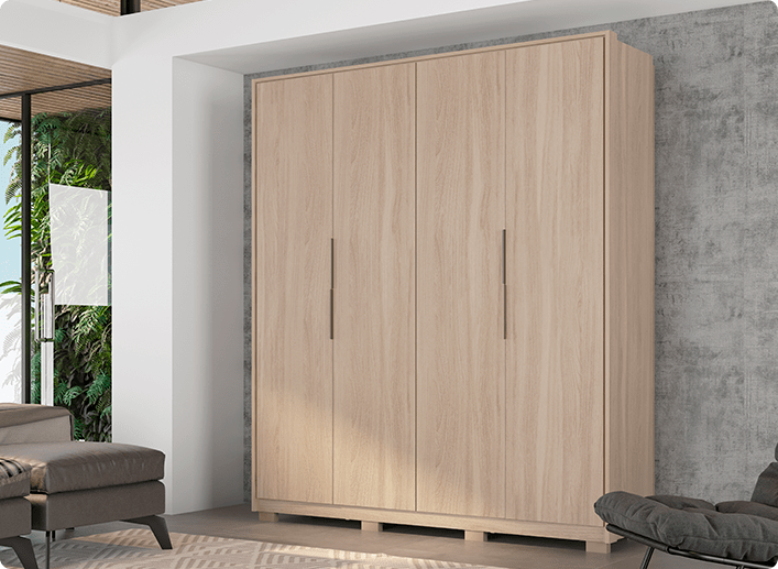 Guarda Roupa Casal Attore Demóbile Móveis 16 ATORE D43010 min Demóbile Móveis
