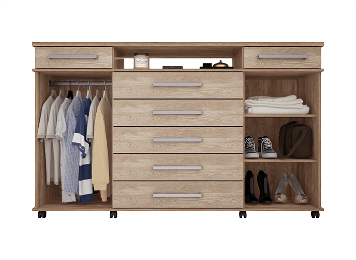 Cômoda London Demóbile Móveis 3 London Comoda 7130 Demóbile Móveis