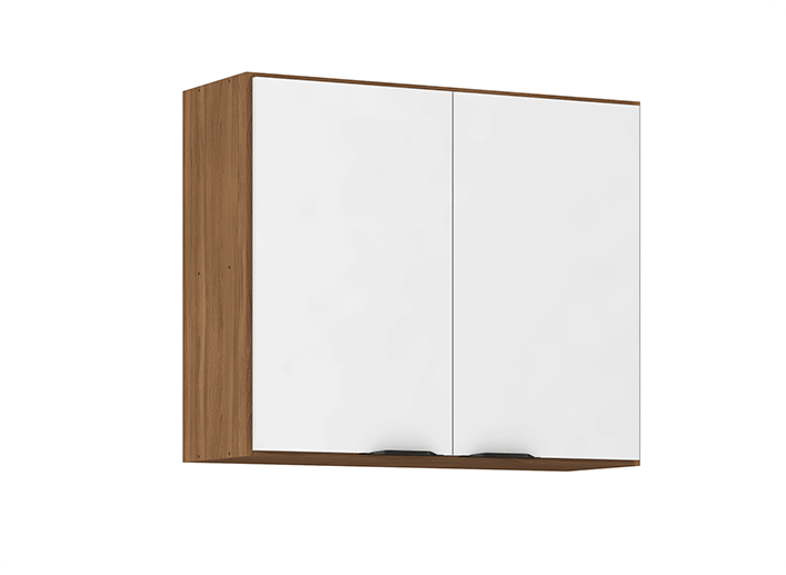 Armário Aéreo Firenze 2p 80 cm Demóbile Móveis 5 ARMARIO AEREO 2P 80CM FIRENZE 94241 Demóbile Móveis
