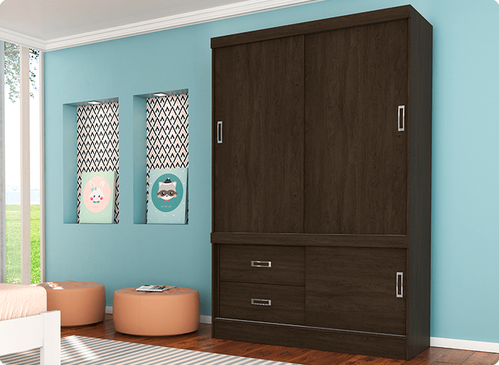 Guarda Roupa Estilo ll Demóbile Móveis 5 Estilo II GR 22520 min Demóbile Móveis