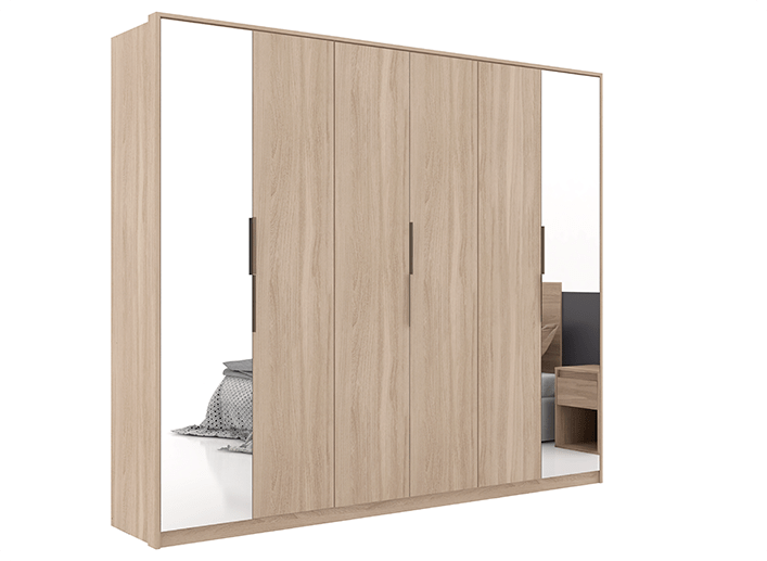 Guarda Roupa Casal Atrice Demóbile Móveis 7 ATRICE D66010 min Demóbile Móveis