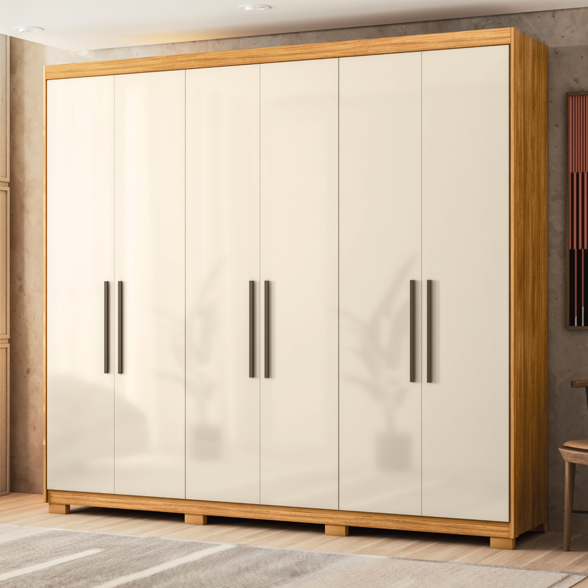 Guarda-Roupa Casal Venice Demóbile Móveis AMBIENTE 1 Demóbile Móveis
