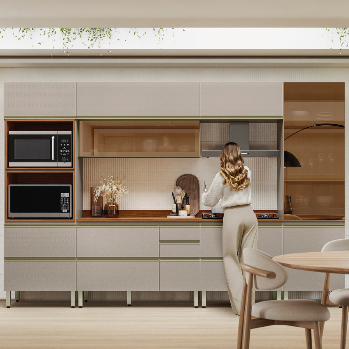 Cozinha Proença 330 Demóbile Móveis AMBIENTE HUMANIZADO 1 Demóbile Móveis