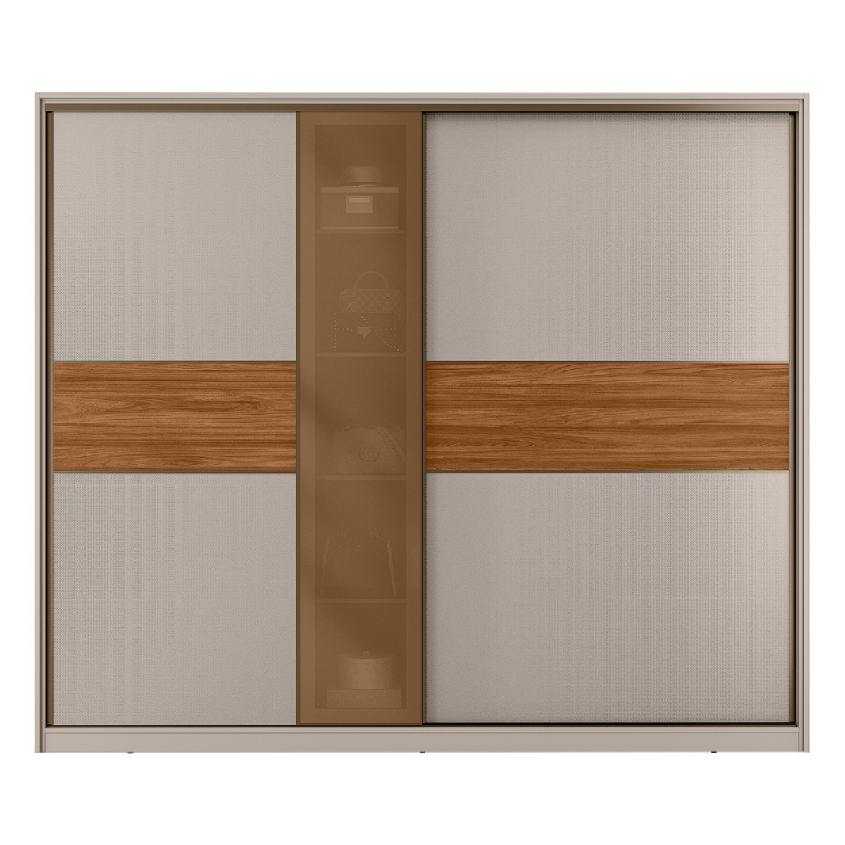 Guarda-Roupa Casal Authentic Demóbile Móveis FECHADO Demóbile Móveis