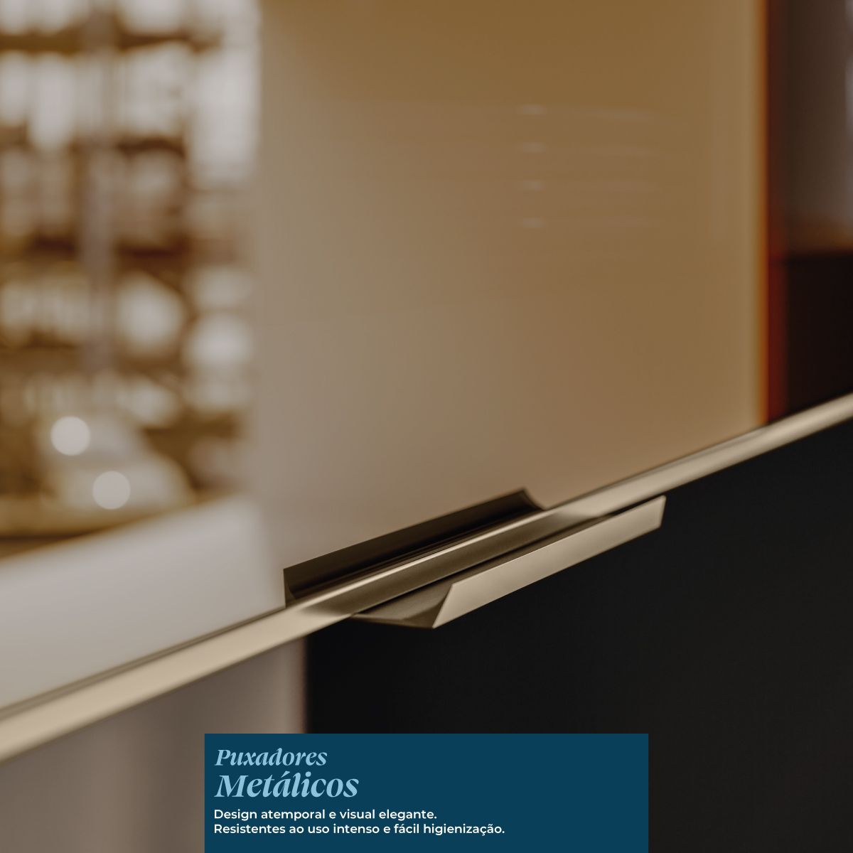 PUXADORES METALICOS B 2 Demóbile Móveis