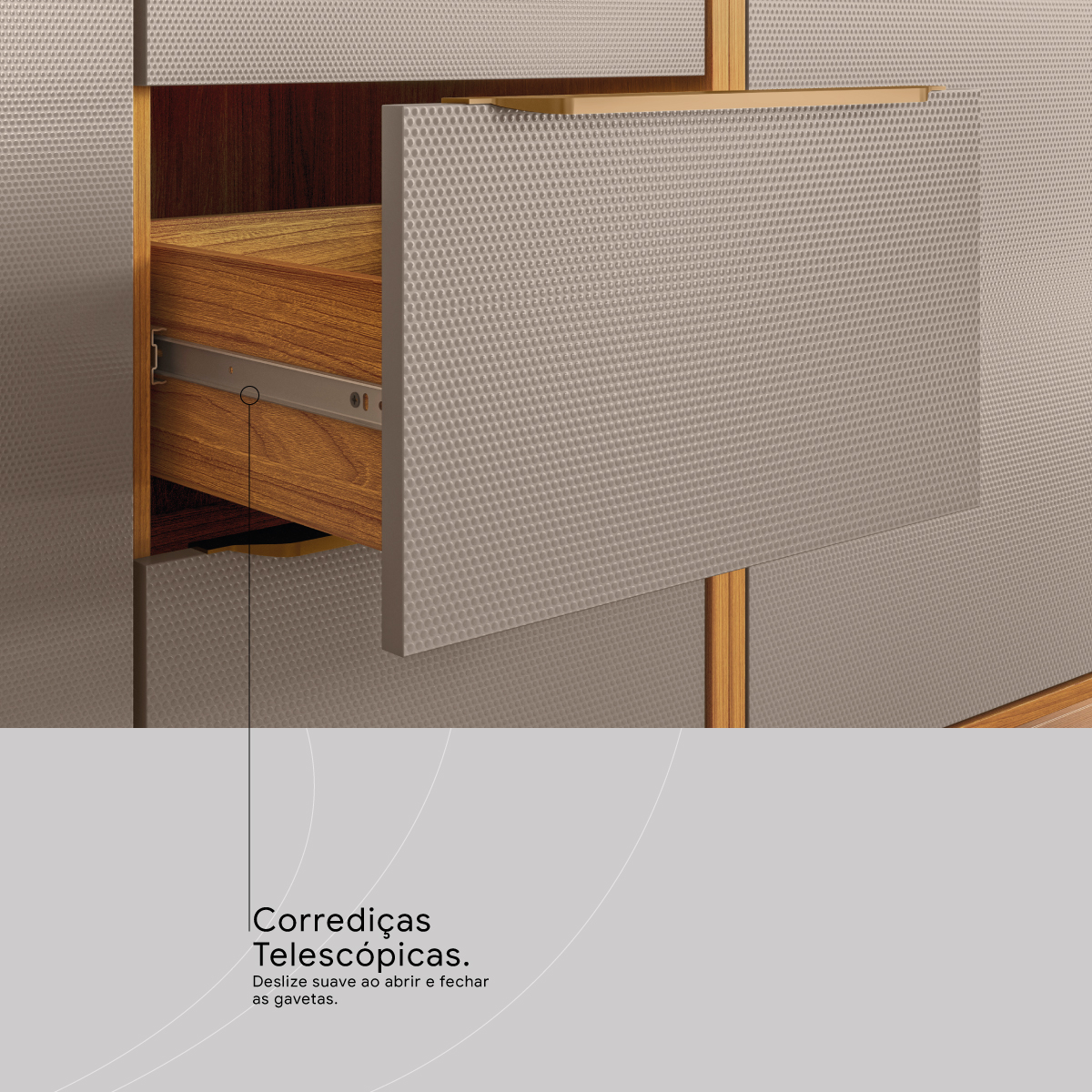 CORREDICAS TELESCOPICAS 11 Demóbile Móveis