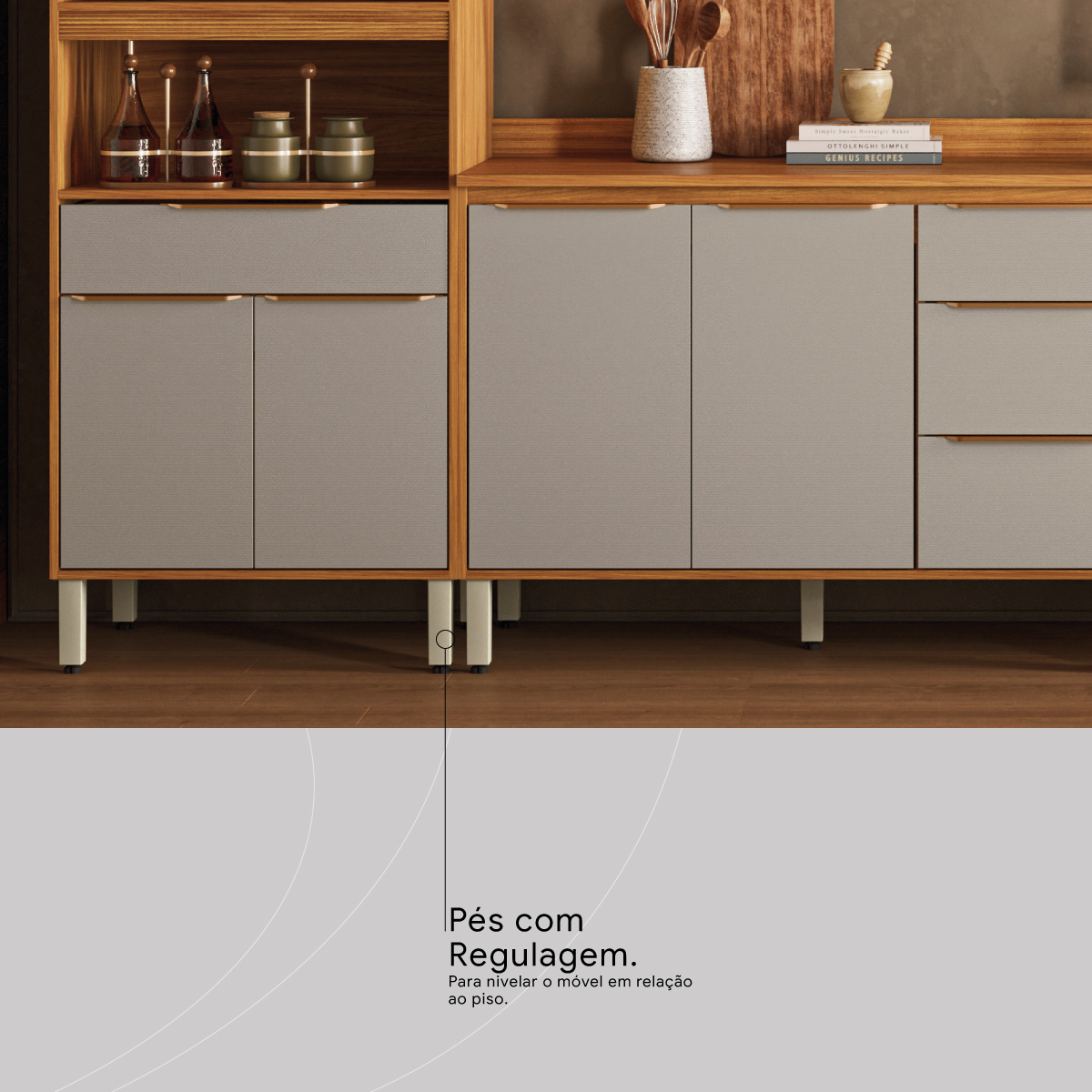 PES COM REGULAGEM 4 Demóbile Móveis