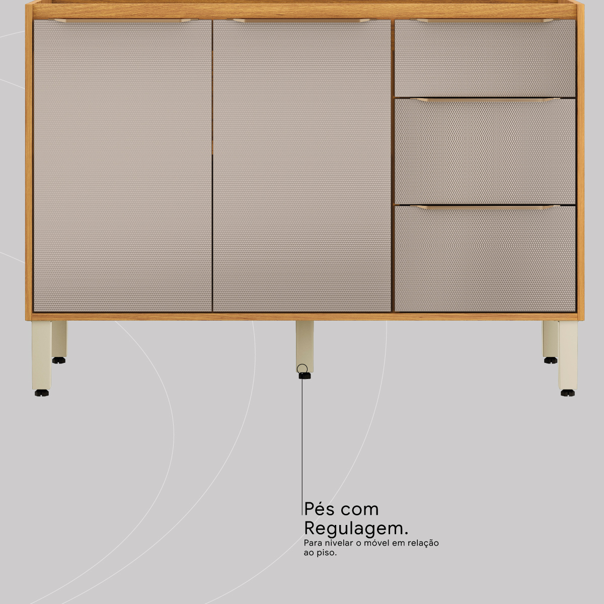 PES COM REGULAGEM 6 Demóbile Móveis