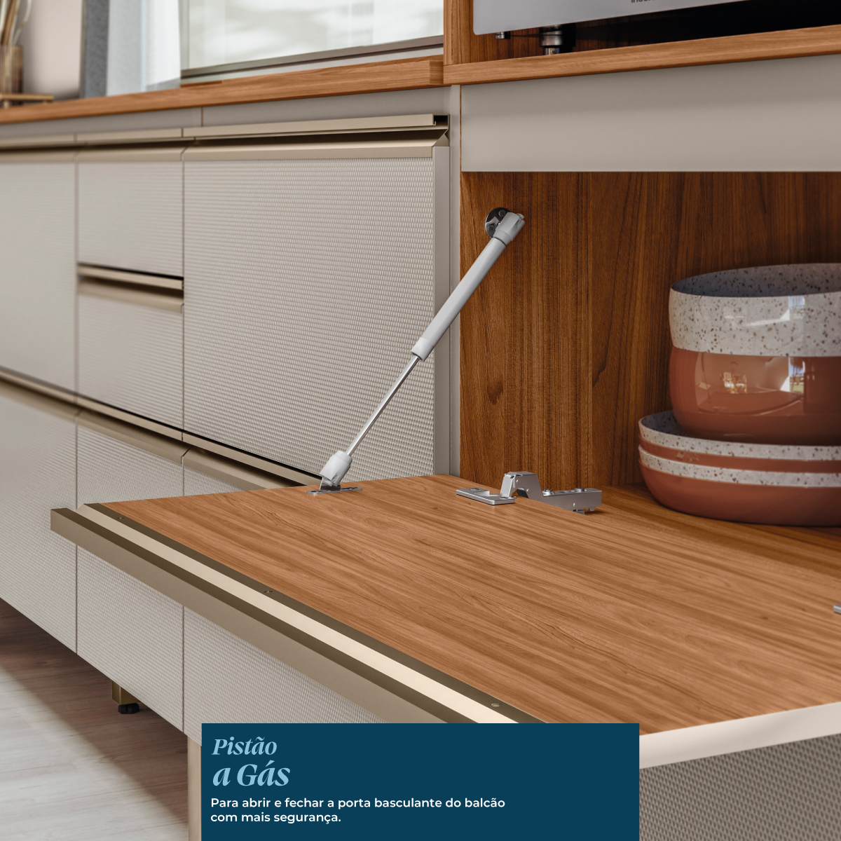 PISTAO A GAS BALCAO Demóbile Móveis