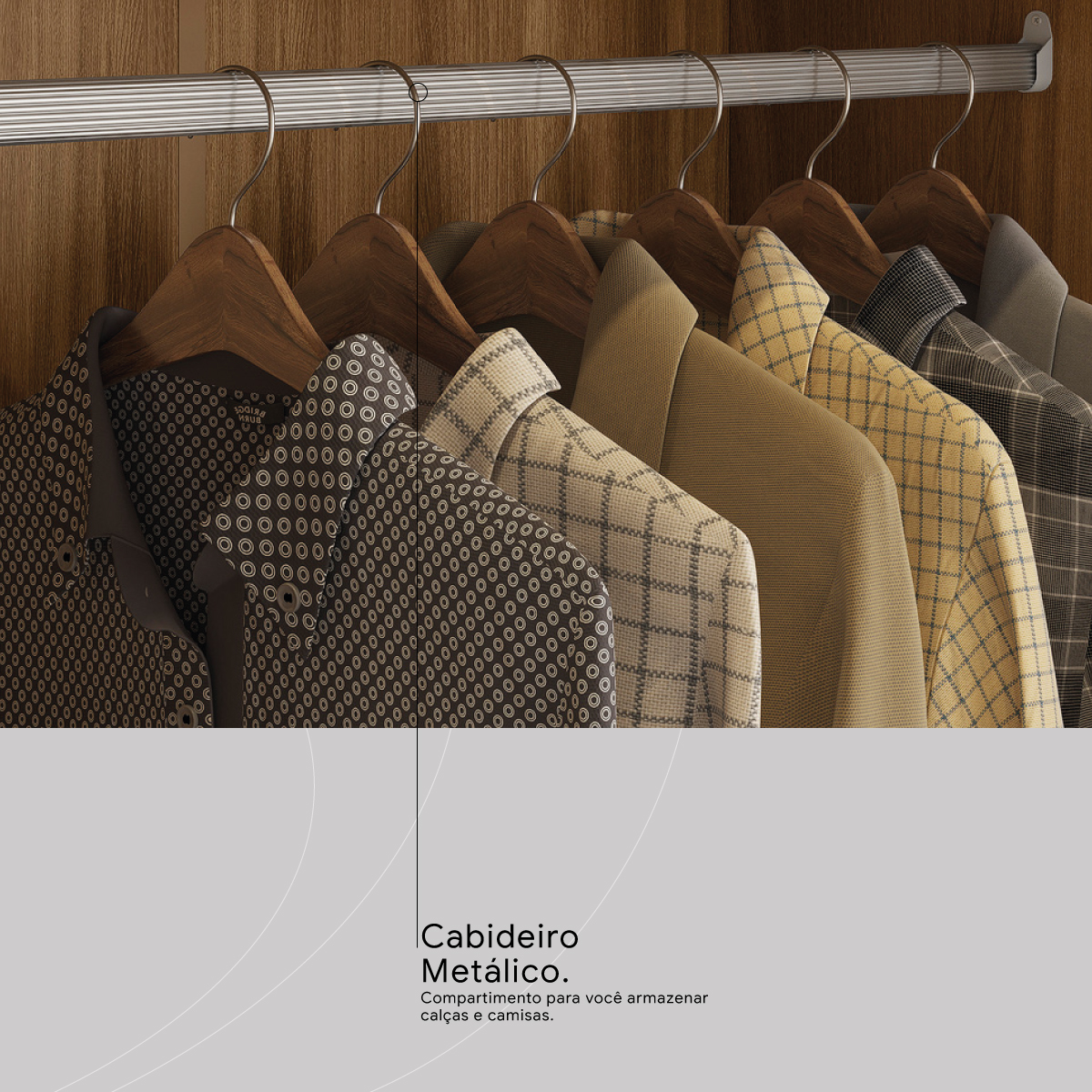 CABIDEIRO METALICO 1 Demóbile Móveis