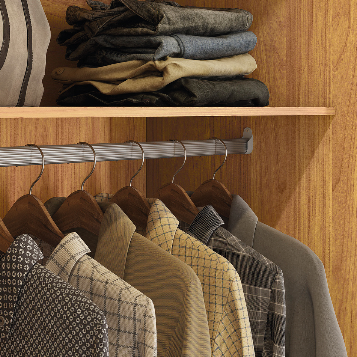 CABIDEIRO METALICO CINAMON TOUCH 4 Demóbile Móveis