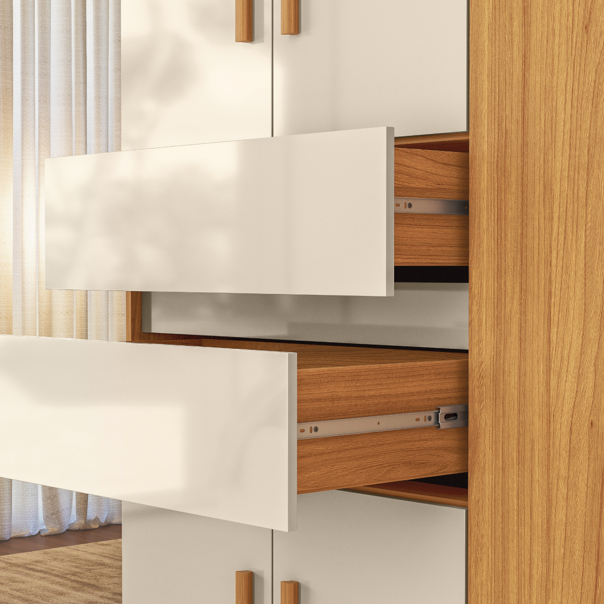 CORREDICAS TELESCOPICAS GR VIZANNO Demóbile Móveis